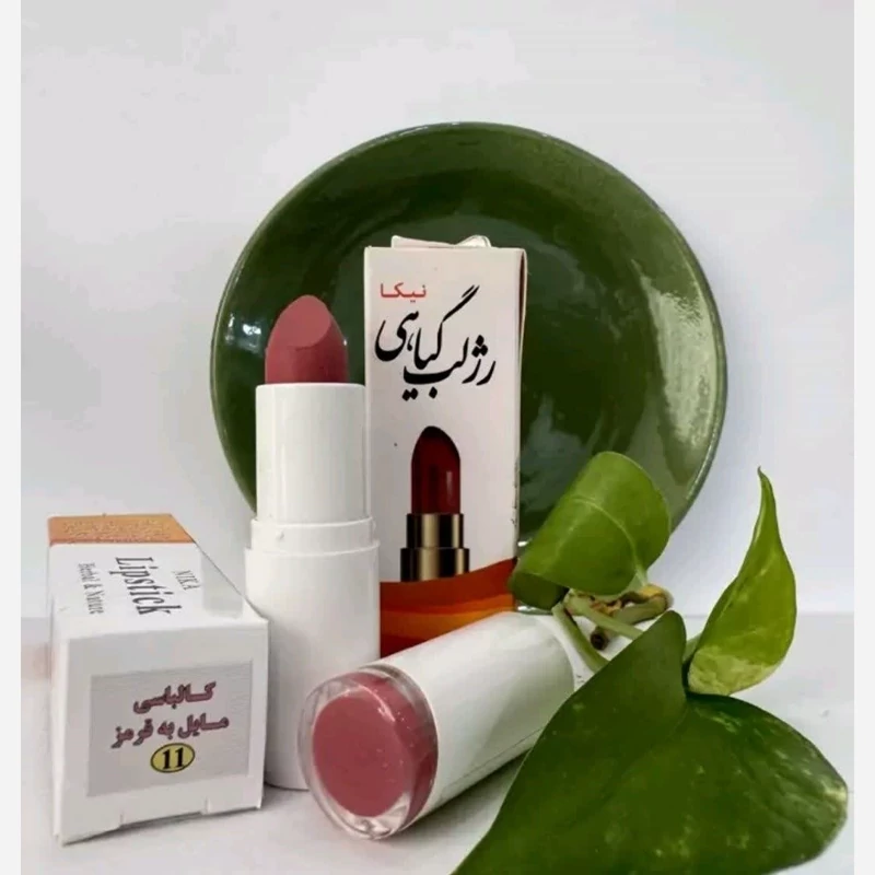 رژ لب بدون سرب کالباسی مایل به قرمز کد 11